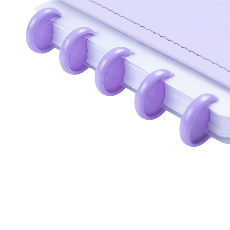CADERNO DISKÔ LILAS POCKET
