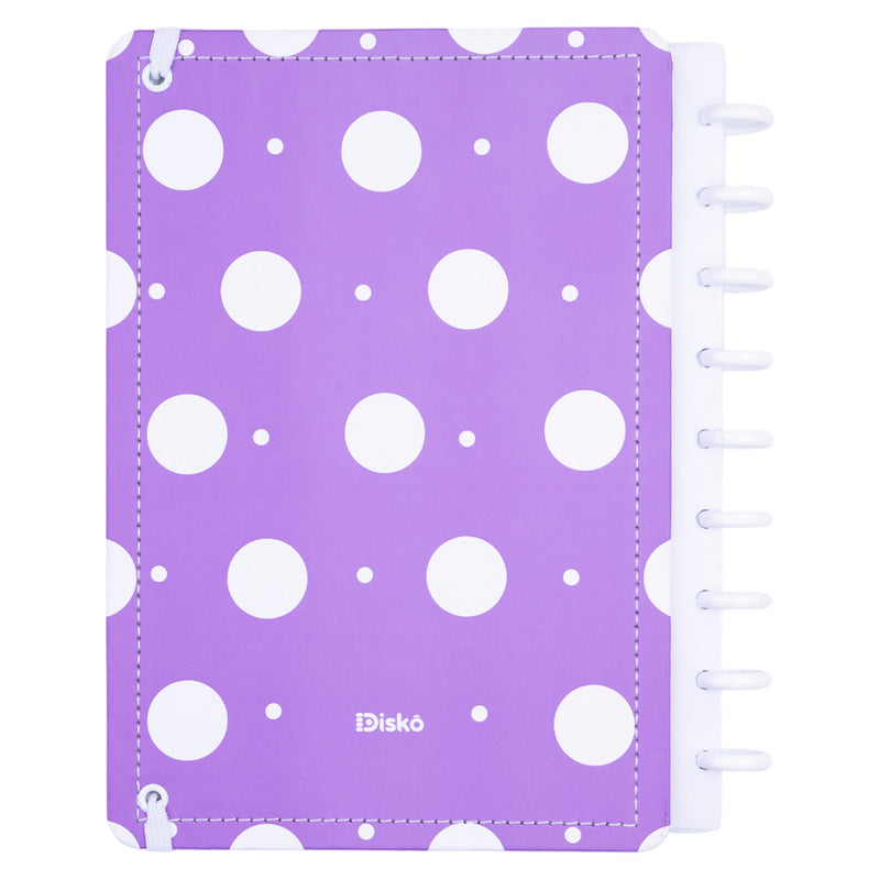 CADERNO DISKÔ POA ROXO M
