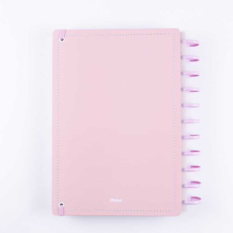 CADERNO UNIVERSITARIO DISKÔ FOUR COLOR ROSA