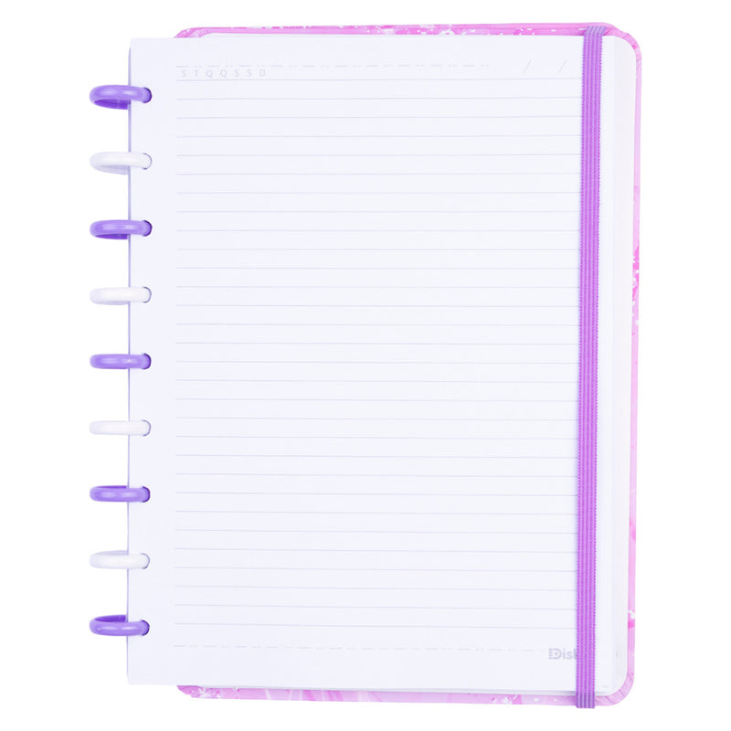 CADERNO DISKÔ GRAN ROXO M
