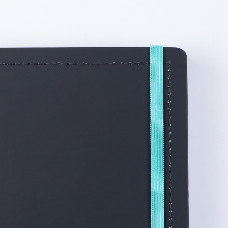 CADERNO PLANNER DISKÔ BLACK ACQUA M