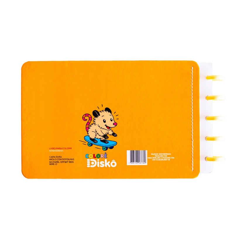 LIVRO COLORIR SARUE DISCO