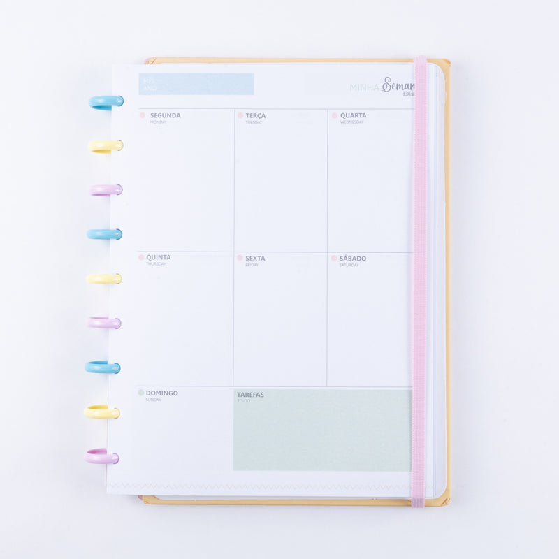CADERNO PLANNER DISKÔ POA ROSA M