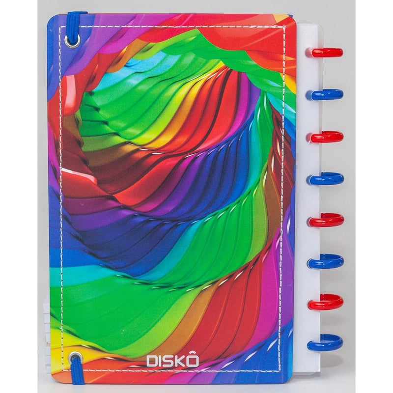 CADERNO DISKÔ RAINBOW P