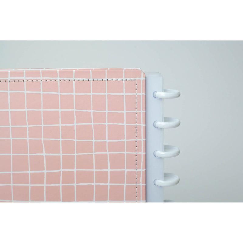 CADERNO DISKÔ QUADRI ROSA P