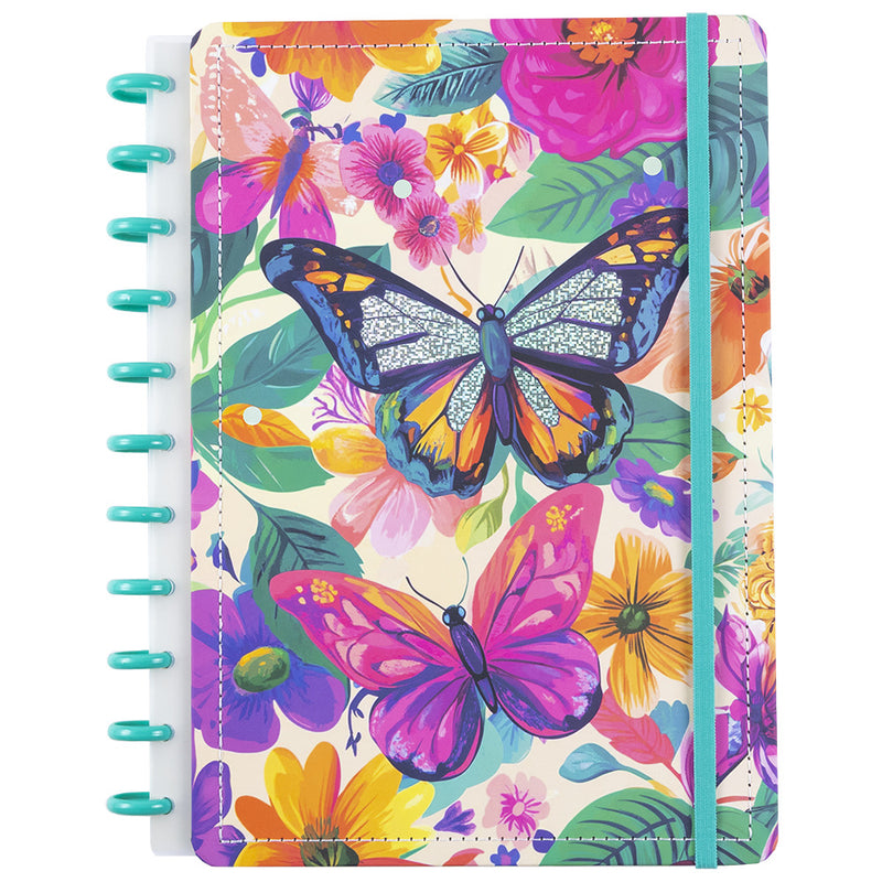 CADERNO DISKÔ BUTTERFLY G