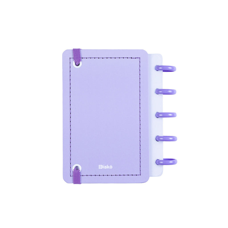 CADERNO DISKÔ LILAS POCKET