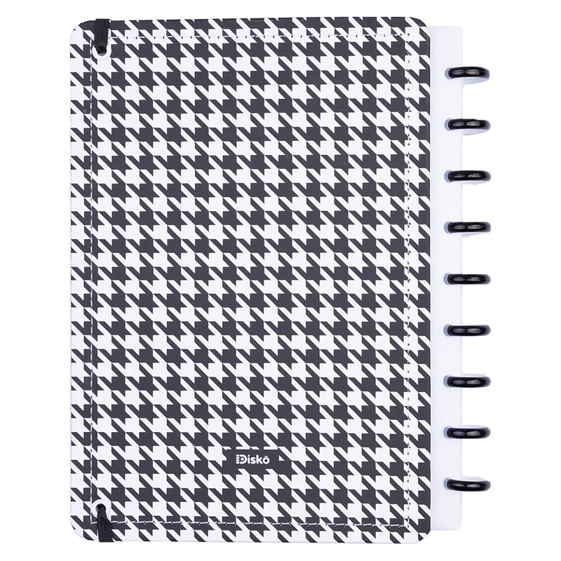CADERNO DISKÔ POULE PRETO M