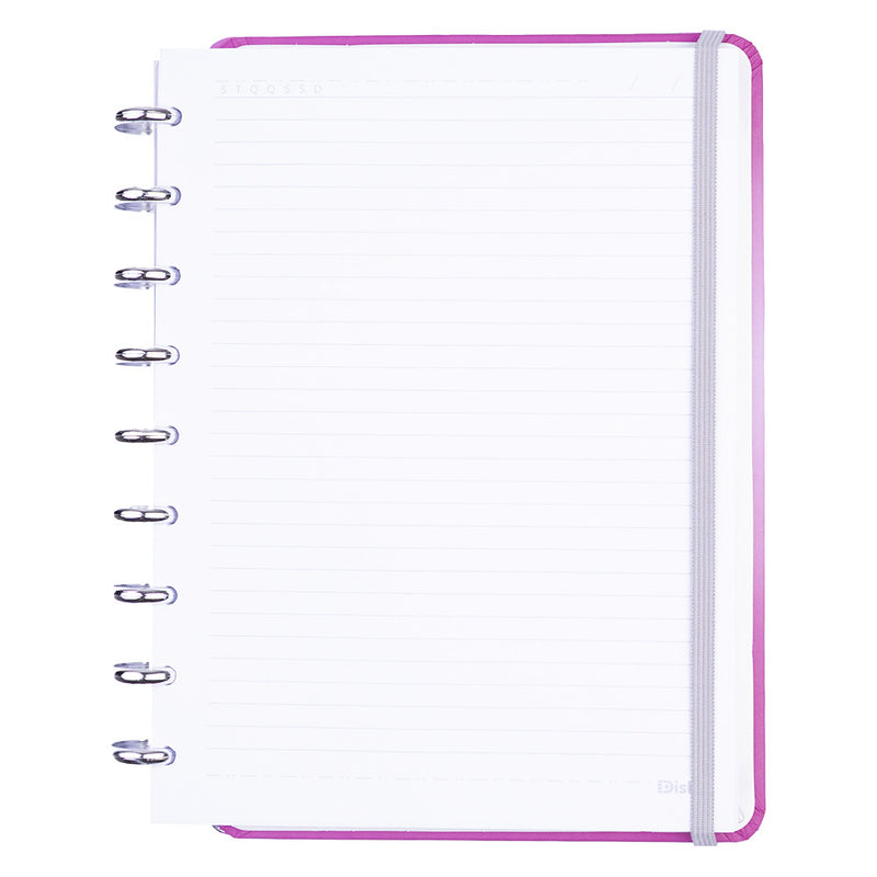CADERNO DISKÔ MIL CORACOES ROSA M