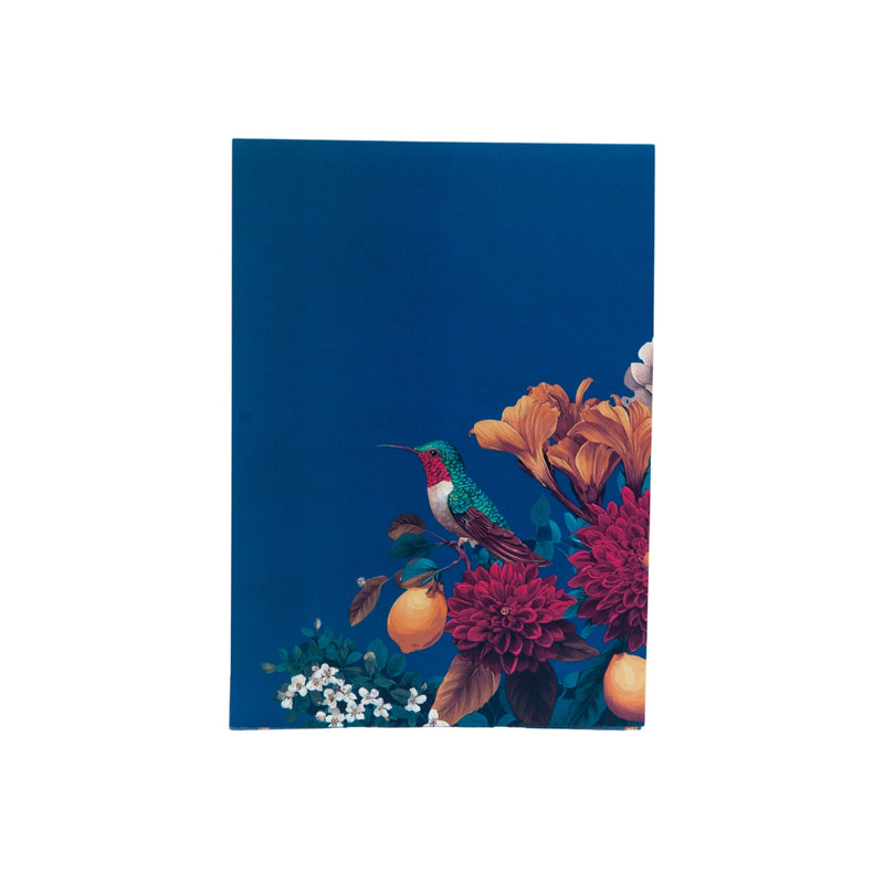 BLOCO PAPEL CARTA FLOWERS BIRD