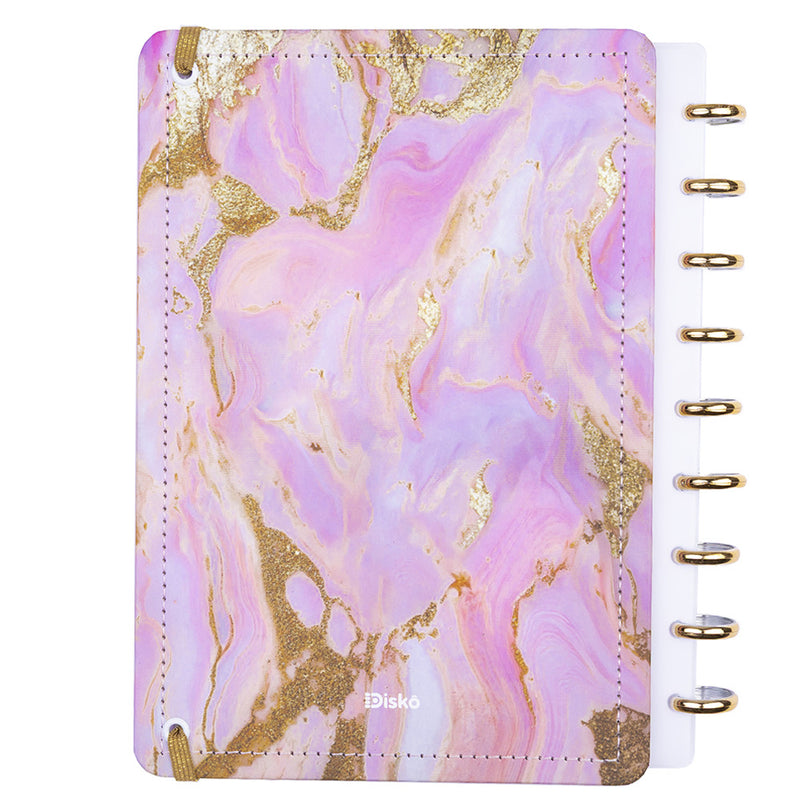 CADERNO DISKÔ CORACAO MARMORE M