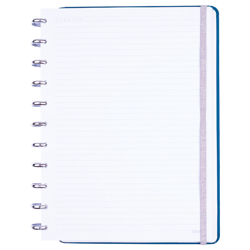 CADERNO DISKÔ LISTRAL AZUL G