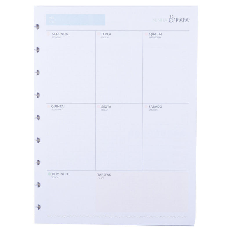 REFIL DISKÔ 50 FLS PLANNER COLOR M