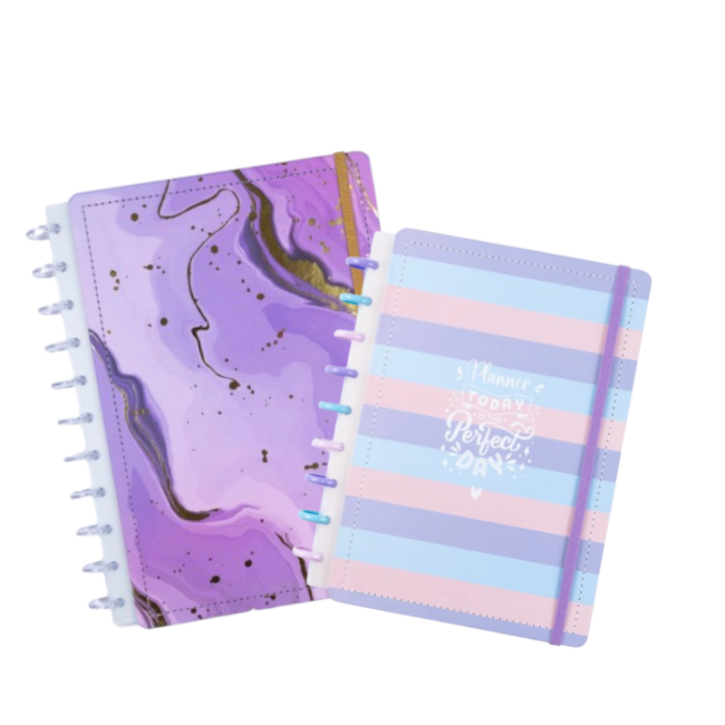 COMBO DISKÔ GRAN LILÁS + PLANNER PERFECT DAY