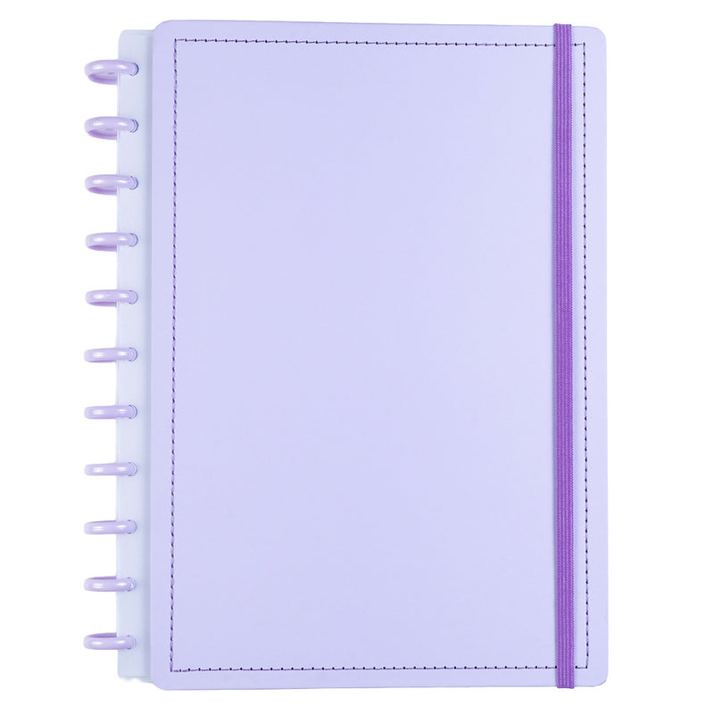 CADERNO DISKÔ LILAS G