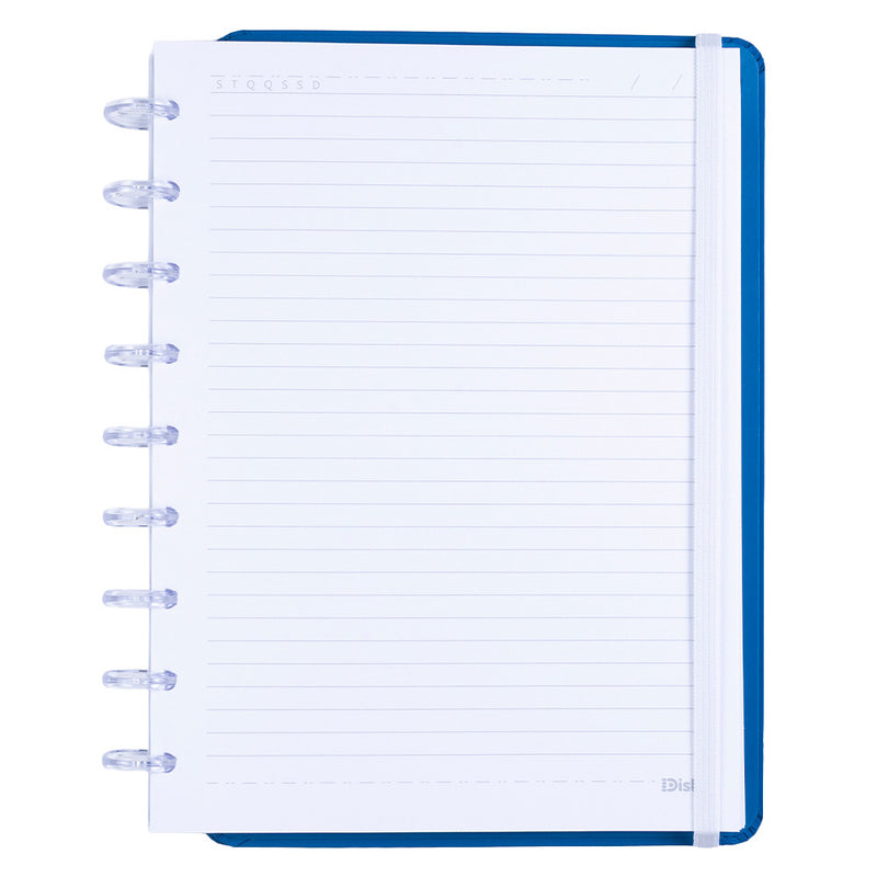 CADERNO DISKÔ BLUE M
