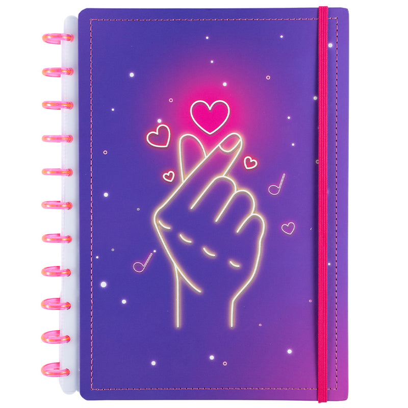 CADERNO DISKÔ FINGER HEART G