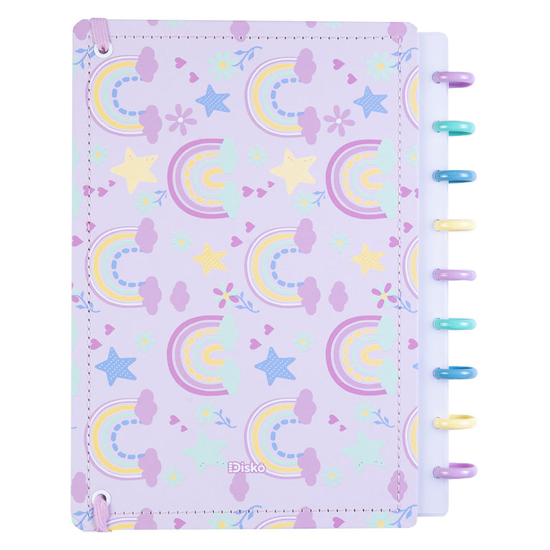CADERNO DISKÔ ARCO IRIS M