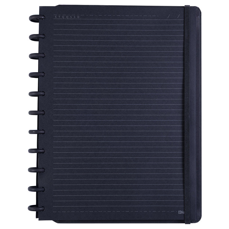 CADERNO DISKÔ DARK BLACK G