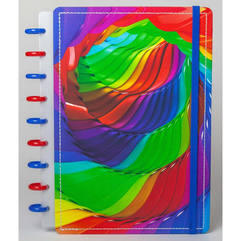 CADERNO DISKÔ RAINBOW M