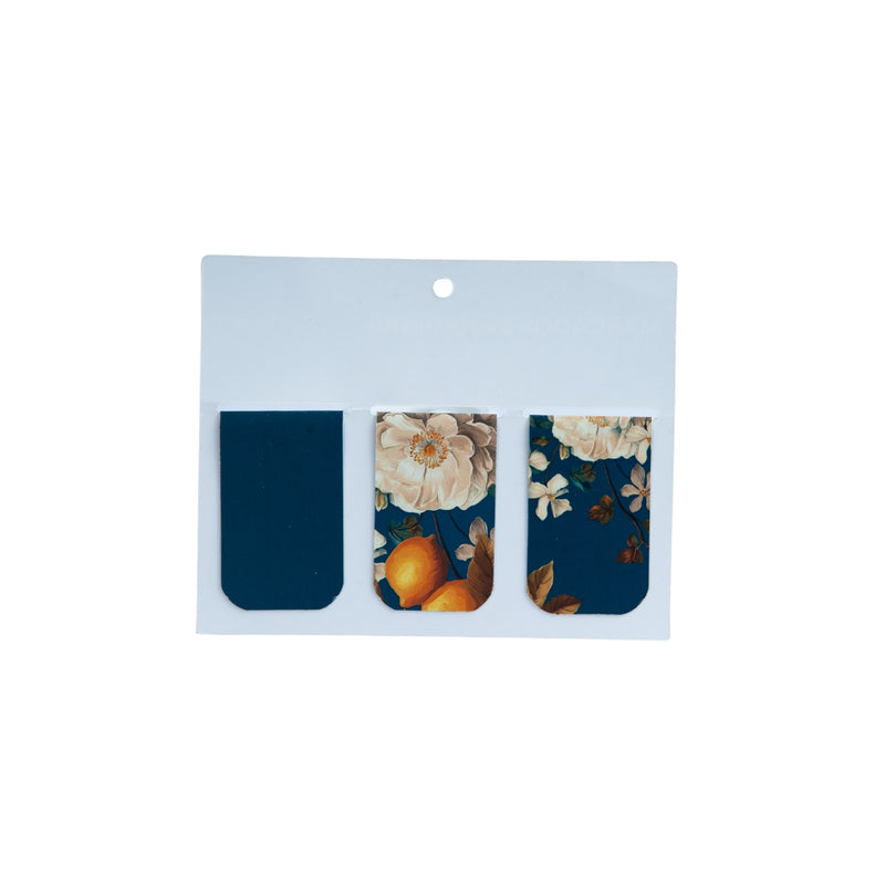 MARCA PAGINAS MAGNETICO FLOWERS BIRD
