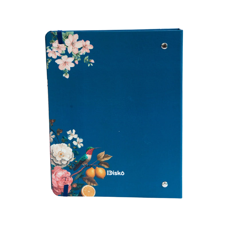 FICHARIO MEDIO FLOWERS BIRD