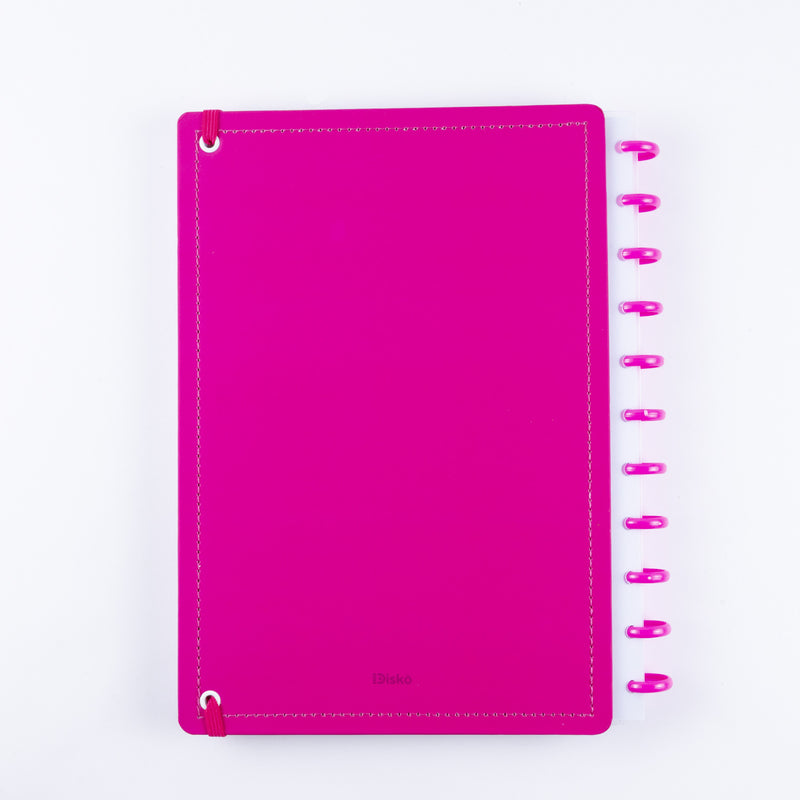 CADERNO DISKÔ PINK G