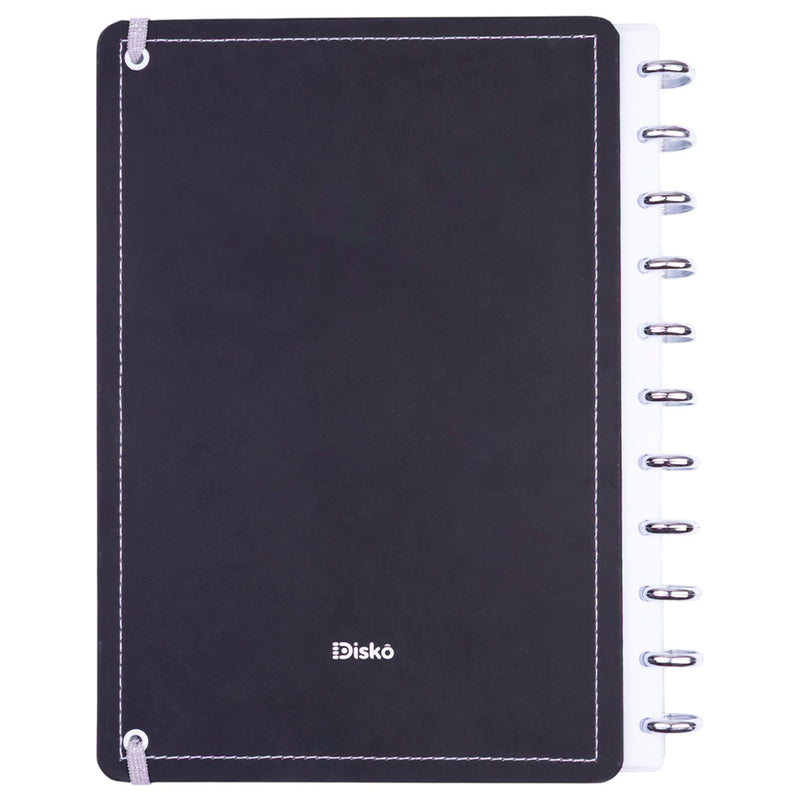 CADERNO DISKÔ LISTRAL PRETO G