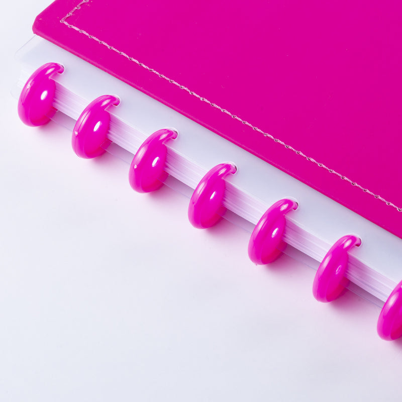 CADERNO DISKÔ PINK G