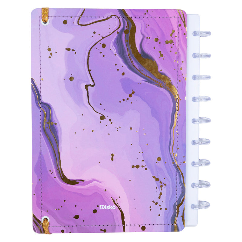 CADERNO DISKÔ GRAN LILAS M