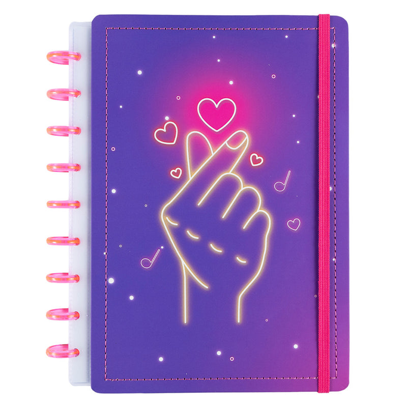 CADERNO DISKÔ FINGER HEART M