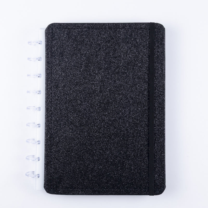 CADERNO DISKÔ SHINE PRETO M