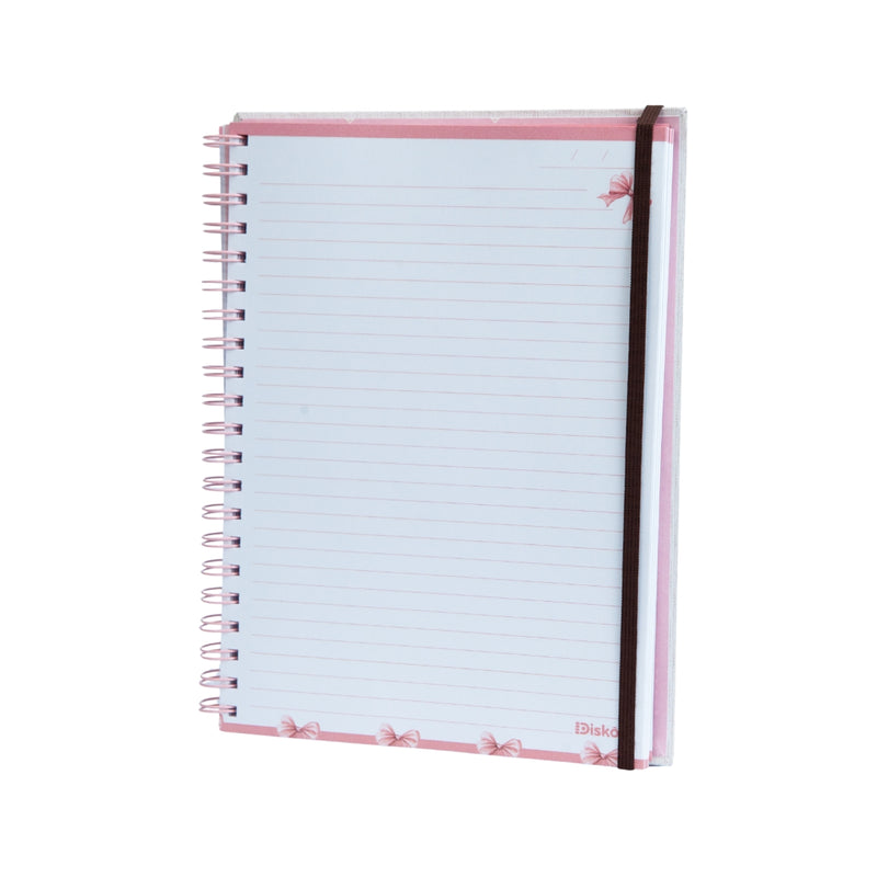 CADERNO WIREO LAÇOS DE PARIS