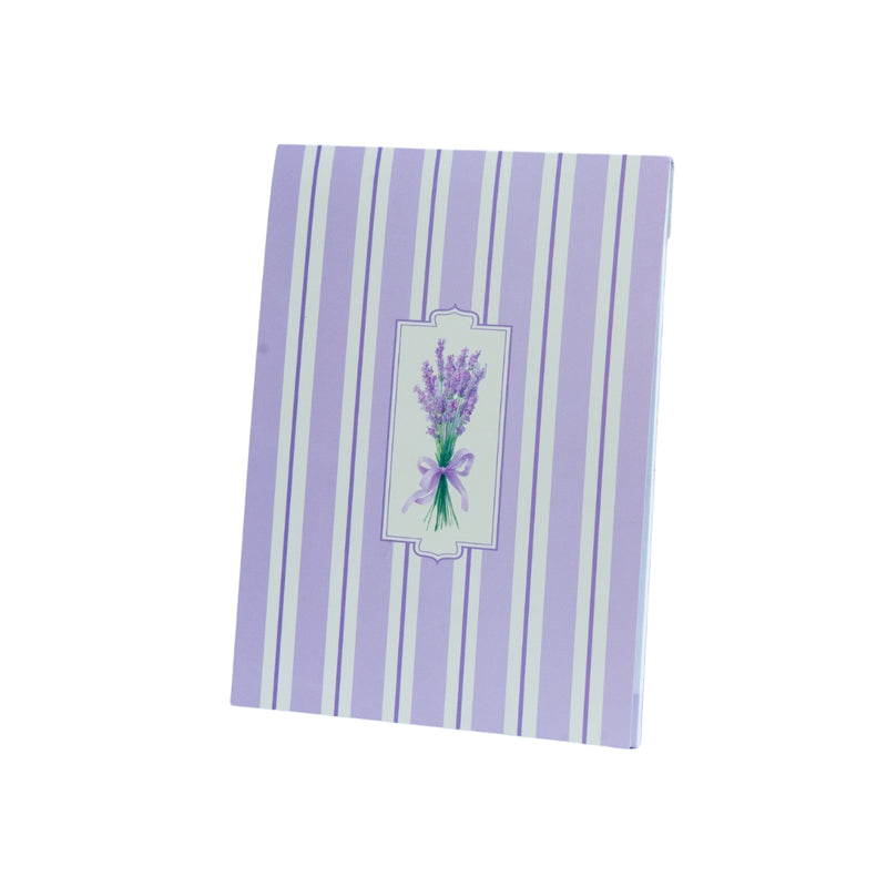 BLOCO PAPEL CARTA LAVANDA