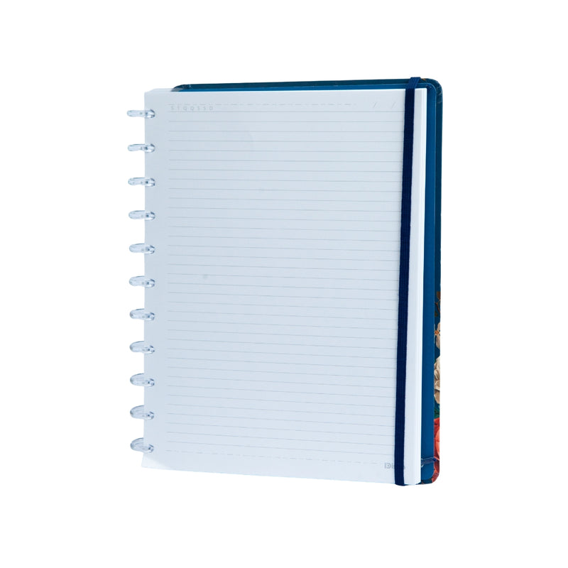 CADERNO DISKÔ FLOWERS BIRD