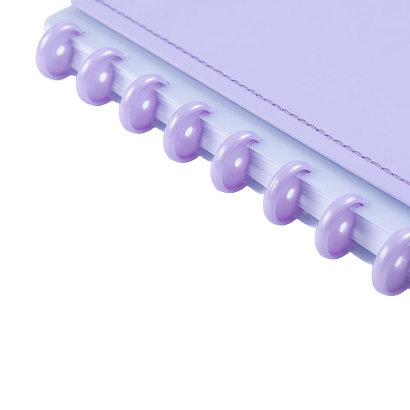 CADERNO DISKÔ LILAS P