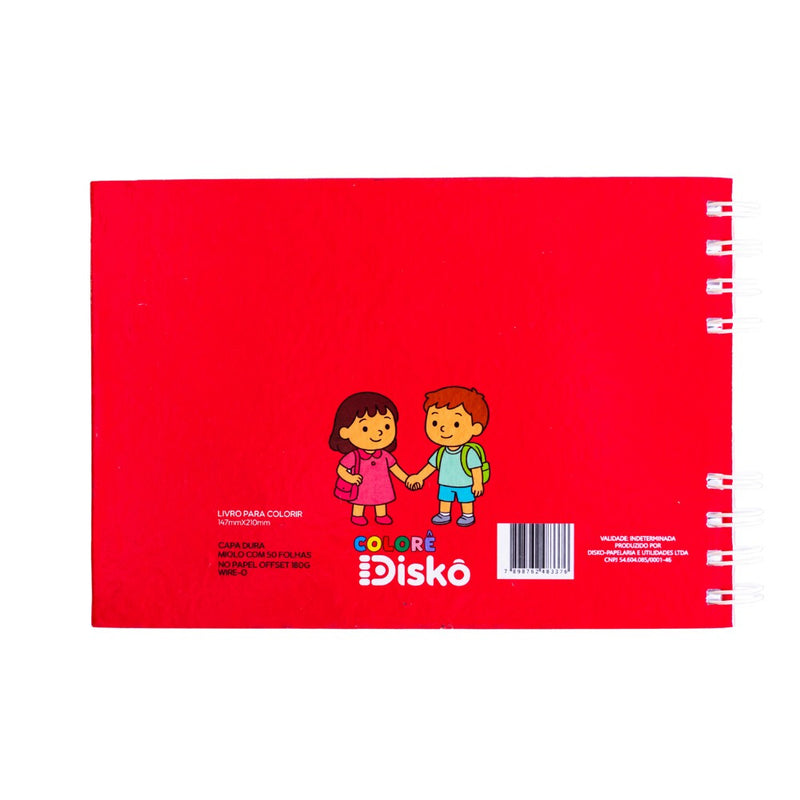 LIVRO COLORIR LOVE ME WIRE-O