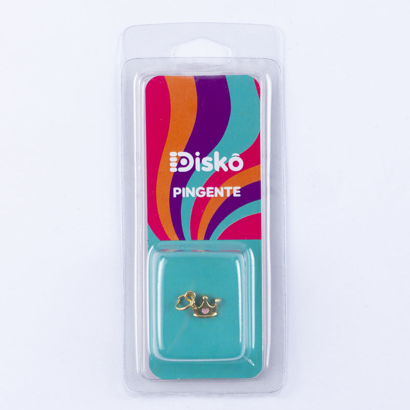 PINGENTE OURO COROA