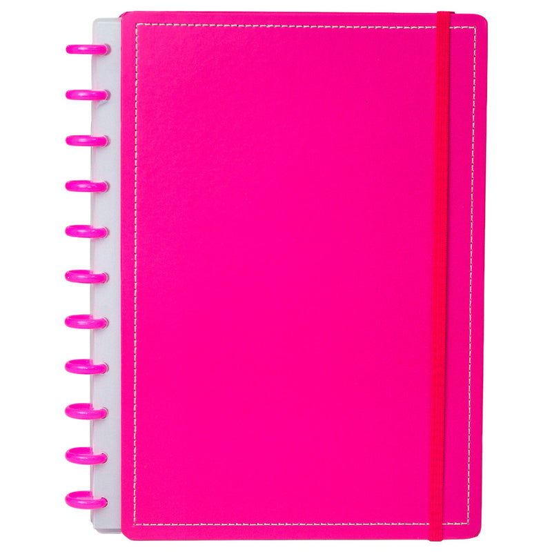 CADERNO DISKÔ PINK G