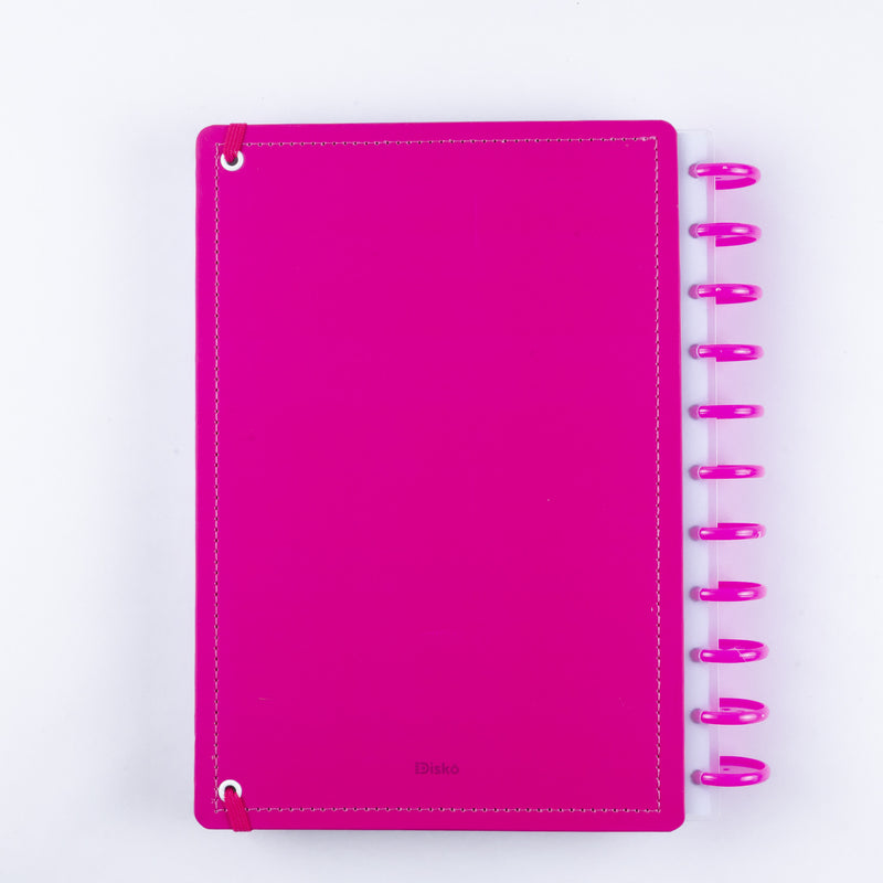 CADERNO UNIVERSITARIO DISKÔ PINK