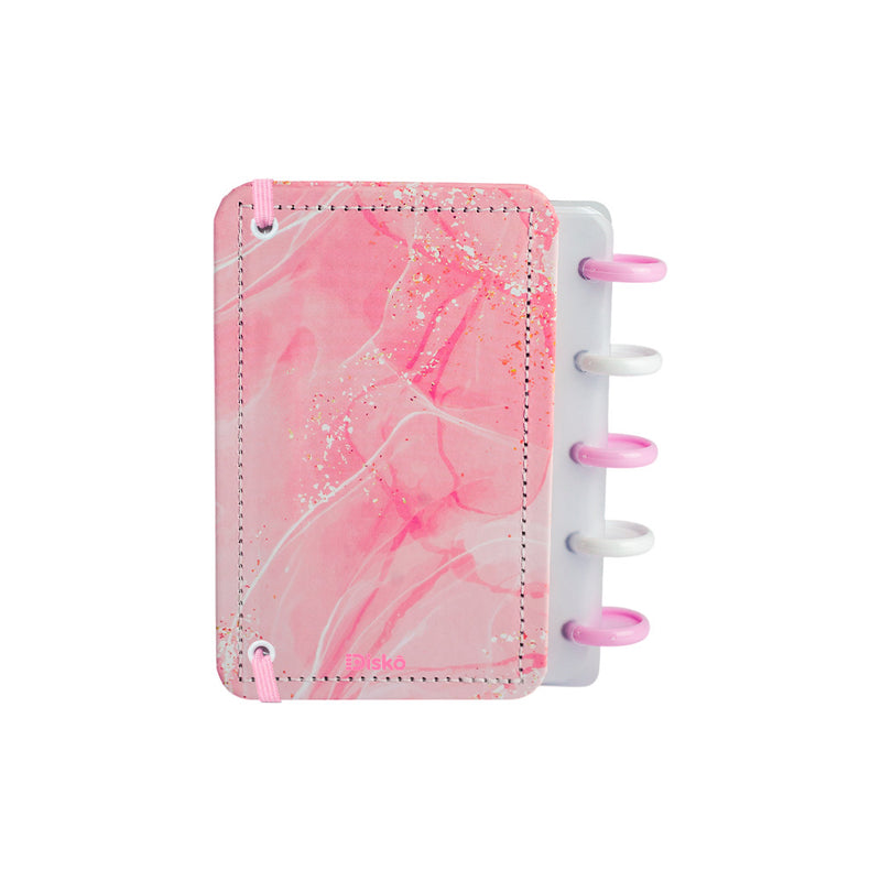 CADERNO DISKÔ GRAN ROSA POCKET