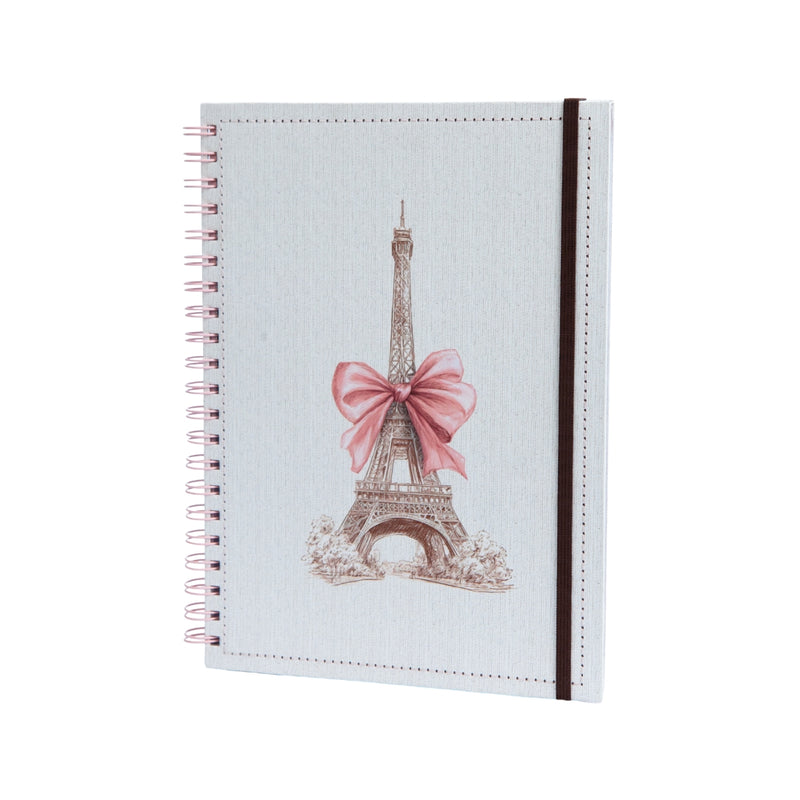 CADERNO WIREO LAÇOS DE PARIS
