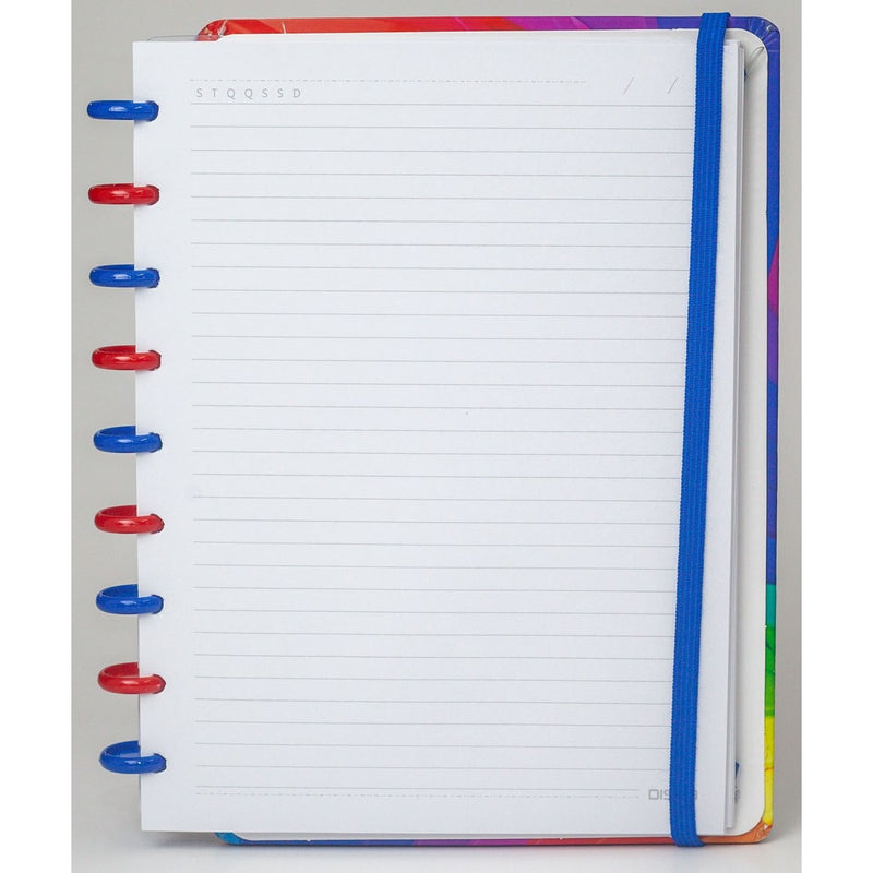 CADERNO DISKÔ RAINBOW M