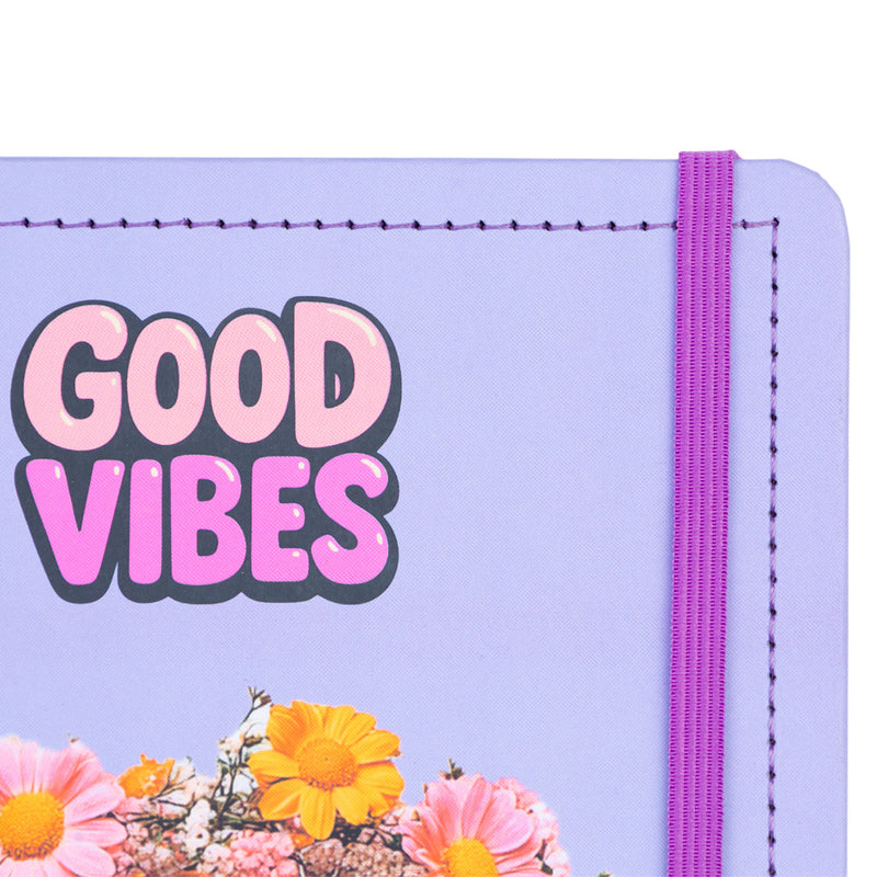 CADERNO DISKÔ GOOD VIBES CACHORRO M