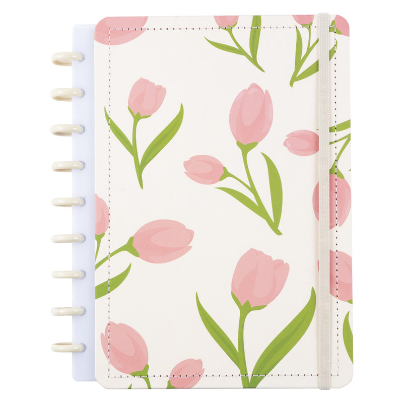 CADERNO DISKÔ TULIPA M