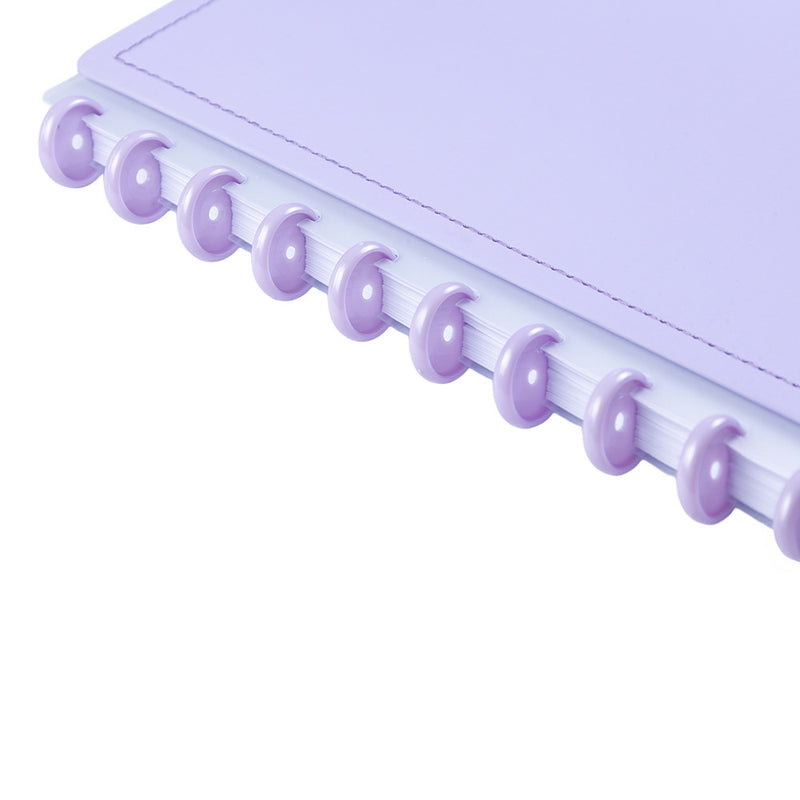 CADERNO DISKÔ LILAS G