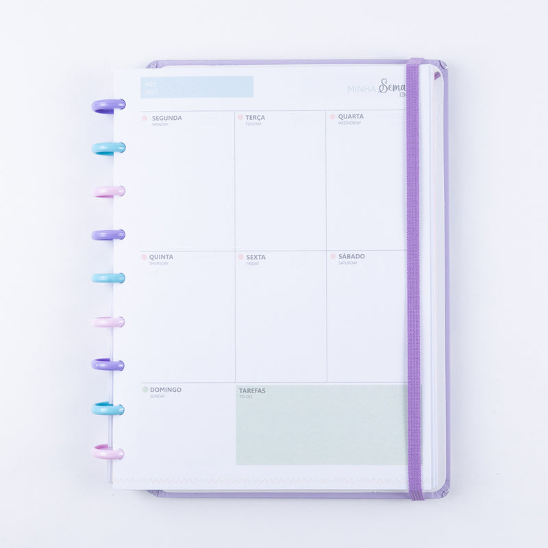 COMBO DISKÔ GRAN LILÁS + PLANNER PERFECT DAY
