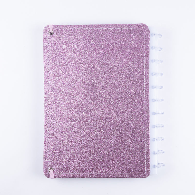 CADERNO DISKÔ SHINE ROSA G