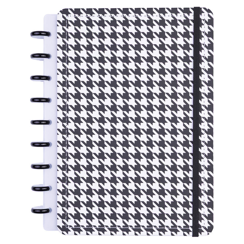 CADERNO DISKÔ POULE PRETO M