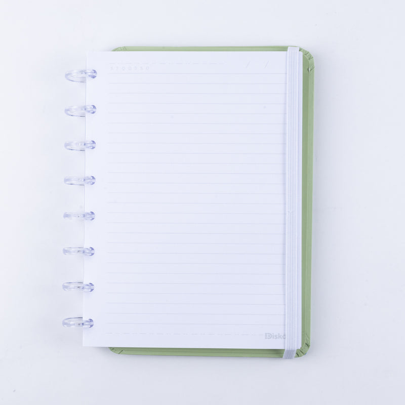 CADERNO DISKÔ PISTACHE P